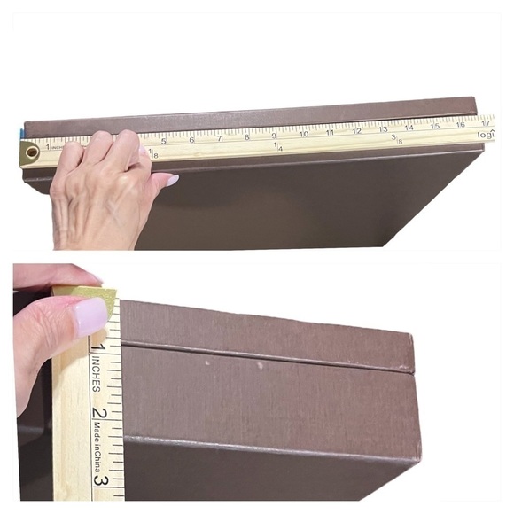 ✨Authentic Louis Vuitton Vintage 
Large Storage Gift Decorative Box in Brown - Picture 15 of 16